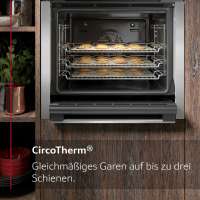 NEFF E2CCG6AK0 N 30 Einbau-Herd 60 x 60 cm Schwarz